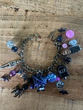Halloween Themed Charm Bracelet